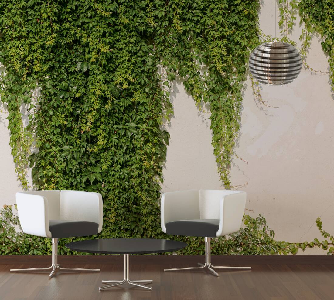 LIVINGWALLS WALLPAPER «BLACK, CREAM, GREEN» 392271 Prodaja tapeta