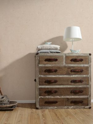 A.S. Création Wallpaper «Uni, Beige, Pink» 230706