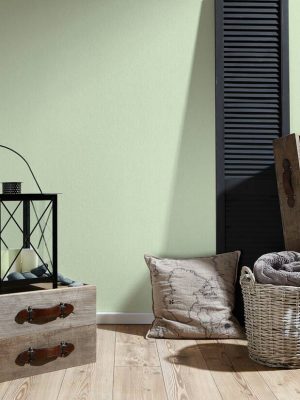 A.S. Création Wallpaper «Uni, Green» 288509
