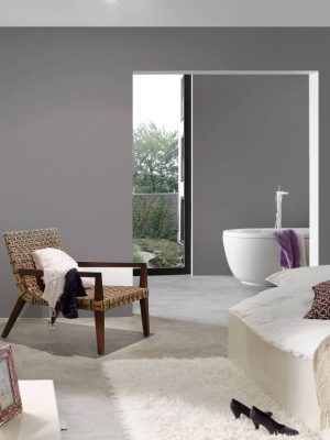 A.S. Création Wallpaper «Uni, Grey» 349316
