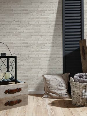 A.S. Création Wallpaper «Stone, Grey» 355813