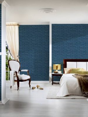A.S. CRÉATION WALLPAPER «BLACK, BLUE» 358561