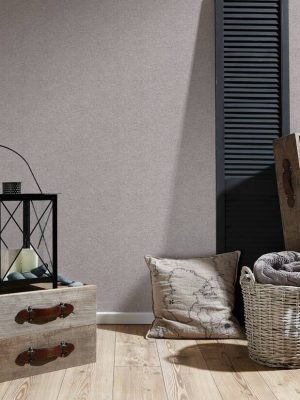 A.S. Création Wallpaper «Uni, Beige, Grey, Taupe» 364103
