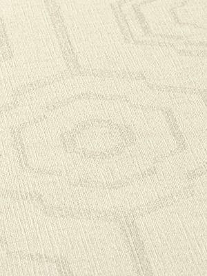 A.S. Création Wallpaper «Graphics, Floral, Beige, Cream, Grey, Taupe» 371772