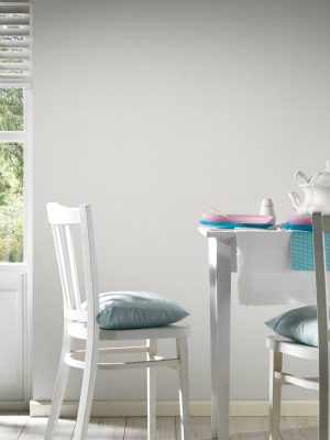 A.S. Création Wallpaper «Uni, Cream, Grey» 372113