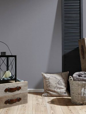 A.S. CRÉATION WALLPAPER «UNI, GREY» 372117