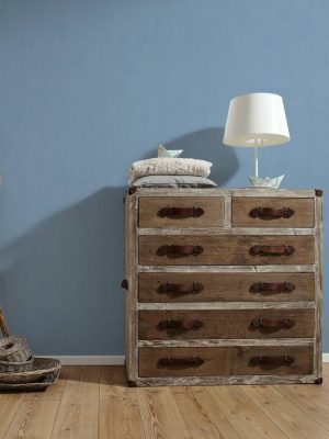 A.S. Création Wallpaper «Uni, Blue» 372626