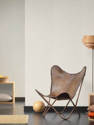 A.S. Création Wallpaper «Uni, White» 372681
