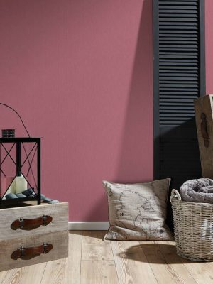 A.S. Création Wallpaper «Uni, Red» 372689