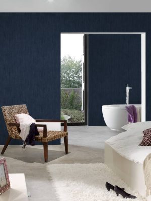 A.S. Création Wallpaper «Uni, Blue» 373377