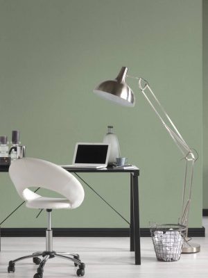 A.S. Création Wallpaper «Uni, Green» 373655