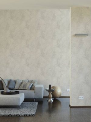 A.S. Création Wallpaper «Jungle, Beige, Cream, Grey, Taupe» 374113