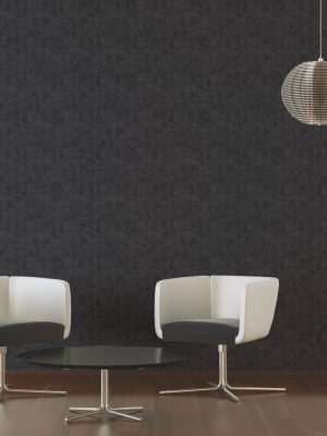 A.S. Création Wallpaper «Uni, Black» 374171