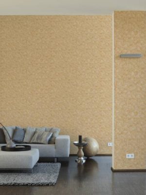 A.S. Création Wallpaper «Uni, Gold, Metallic, White» 374281