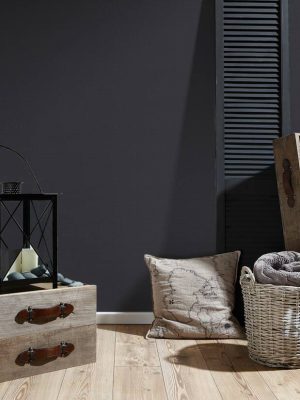 A.S. Création Wallpaper «Cottage, Black» 374711