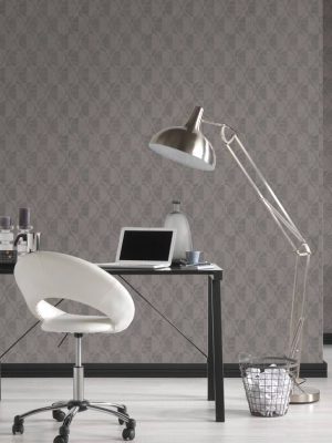 A.S. Création Wallpaper «Graphics, Beige, Black, Brown, Grey» 374785