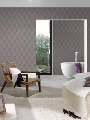 A.S. Création Wallpaper «Graphics, Beige, Black, Brown, Grey» 374785