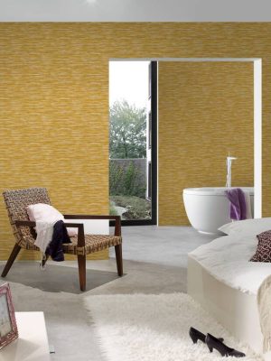 Daniel Hechter Wallpaper «Uni, Yellow» 375252