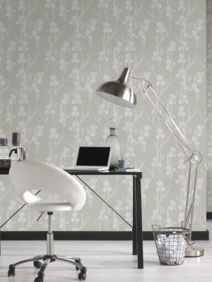 Daniel Hechter Wallpaper «Cottage, Floral, Beige, Grey, White» 375264