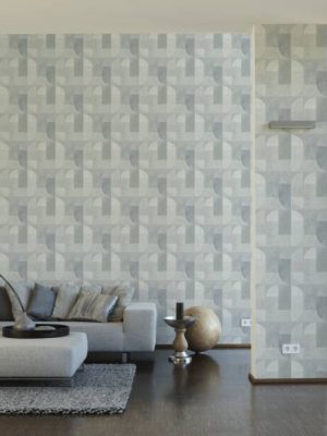 Private Walls Wallpaper «Graphics, Grey» 375315