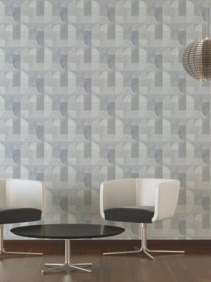 Private Walls Wallpaper «Graphics, Grey» 375315