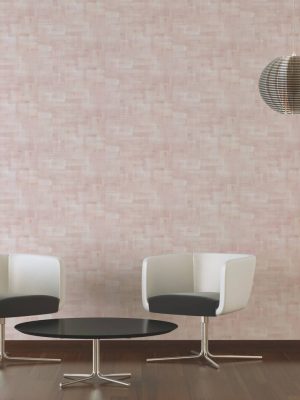 Private Walls Wallpaper «Uni, Beige, Pink» 375325