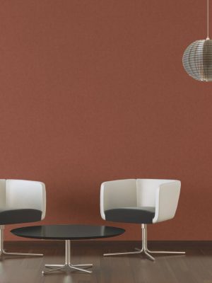Private Walls Wallpaper «Uni, Orange» 375367