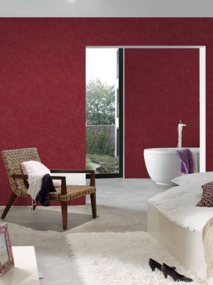 A.S. Création Wallpaper «Uni, Red» 376916
