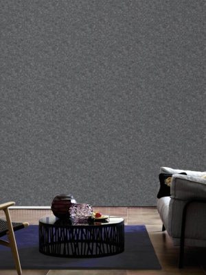A.S. CRÉATION WALLPAPER «UNI, BLACK, METALLIC» 377746