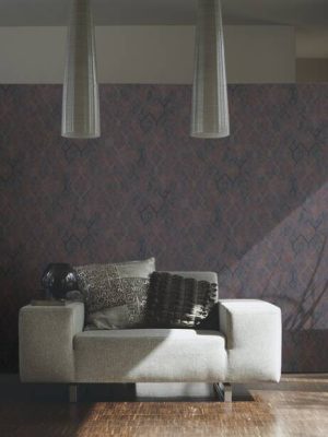 A.S. Création Wallpaper «Graphics, Brown, Grey, Metallic» 377874