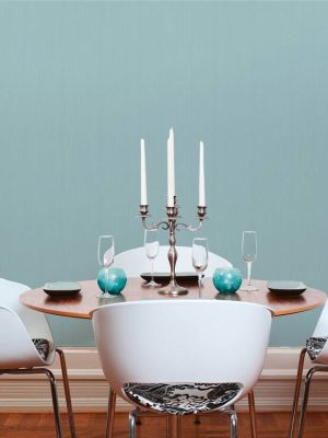 A.S. CRÉATION WALLPAPER «UNI, BLUE, GREEN» 378262