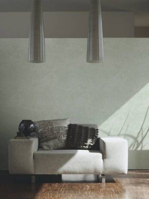 A.S. CRÉATION WALLPAPER «UNI, GREEN» 378383