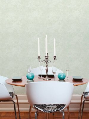 A.S. CRÉATION WALLPAPER «UNI, GREEN» 378383