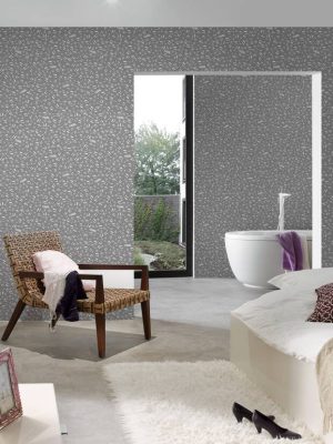 Karl Lagerfeld Wallpaper «Graphics, Black, Grey, White» 378432