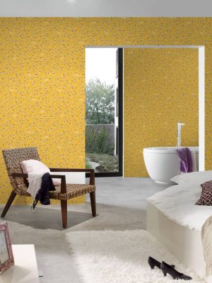 Karl Lagerfeld Wallpaper «Graphics, Black, White, Yellow» 378434