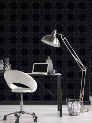 Karl Lagerfeld Wallpaper «Baroque, Black» 378453