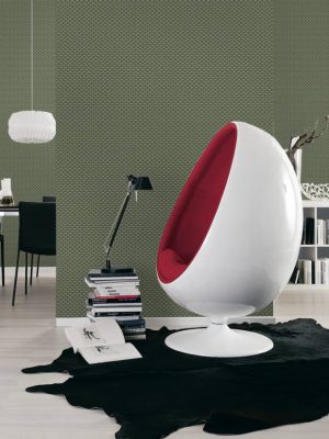 A.S. Création Wallpaper «Graphics, Green, Metallic» 379585