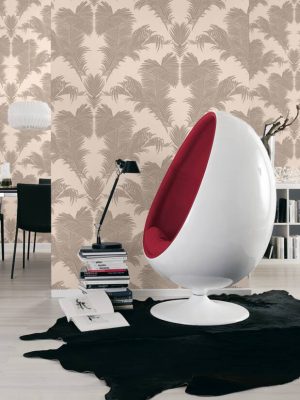 A.S. Création Wallpaper «Floral, Cream, Metallic, Pink» 379591