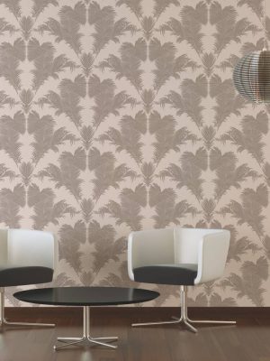 A.S. Création Wallpaper «Floral, Cream, Metallic, Pink» 379591