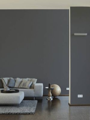 A.S. Création Wallpaper «Uni, Black, Metallic» 379733