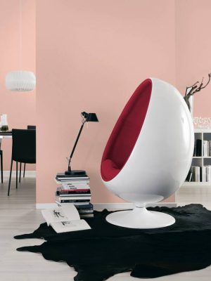 A.S. Création Wallpaper «Uni, Pink, White» 379757