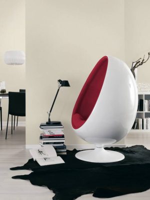 A.S. Création Wallpaper «Uni, Cream, White» 379764