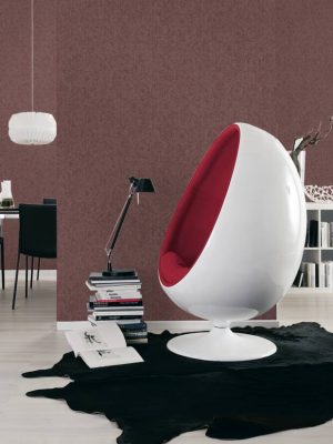 A.S. CRÉATION WALLPAPER «BAROQUE, METALLIC, RED» 380224