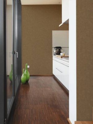 A.S. CRÉATION WALLPAPER «UNI, BROWN» 380247
