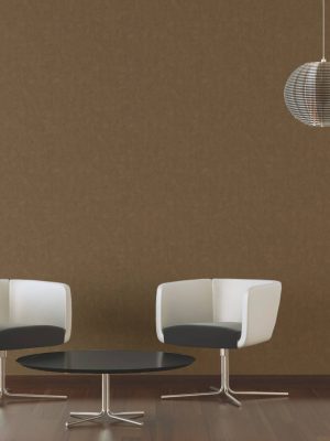 A.S. CRÉATION WALLPAPER «UNI, BROWN» 380247