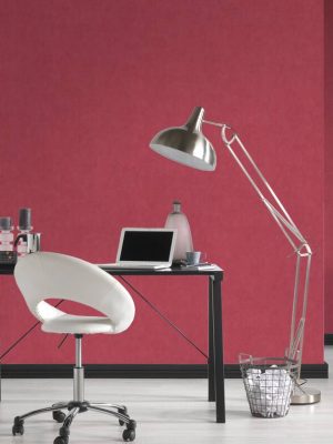 A.S. CRÉATION WALLPAPER «UNI, RED» 380248