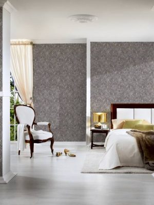 Livingwalls Wallpaper «Baroque, Black, Brown, Grey» 380944
