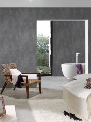LIVINGWALLS WALLPAPER «UNI, BROWN» 381951