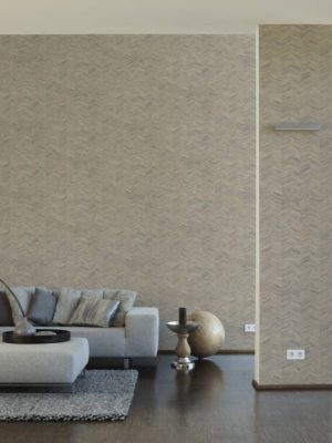 A.S. CRÉATION WALLPAPER «GRAPHICS, BEIGE, BLUE, GREY, TAUPE» 383095