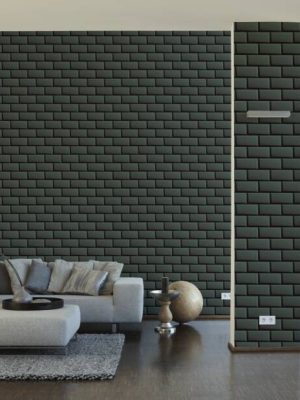 A.S. CRÉATION WALLPAPER «3D, BLACK, GREY» 383571